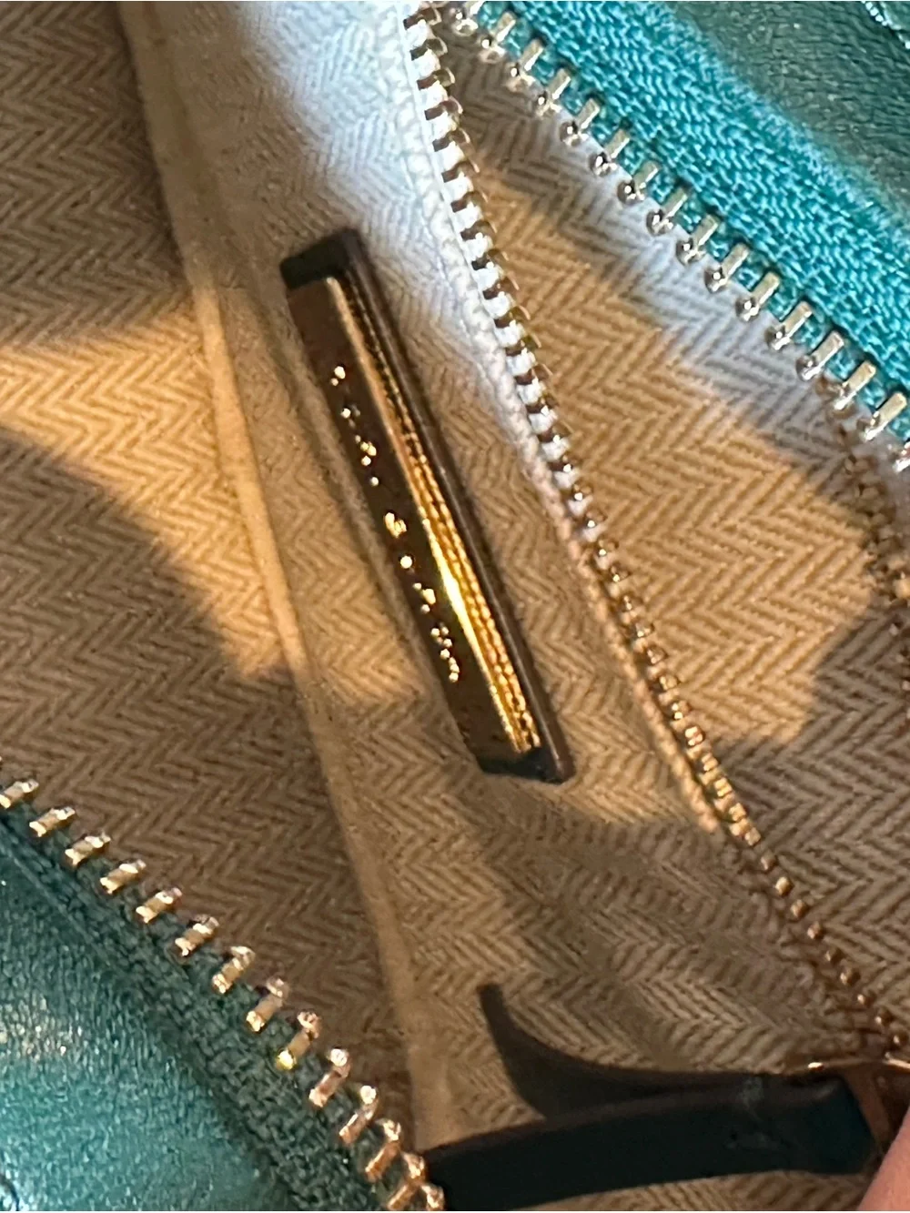 Tory Burch Green Camera Bag